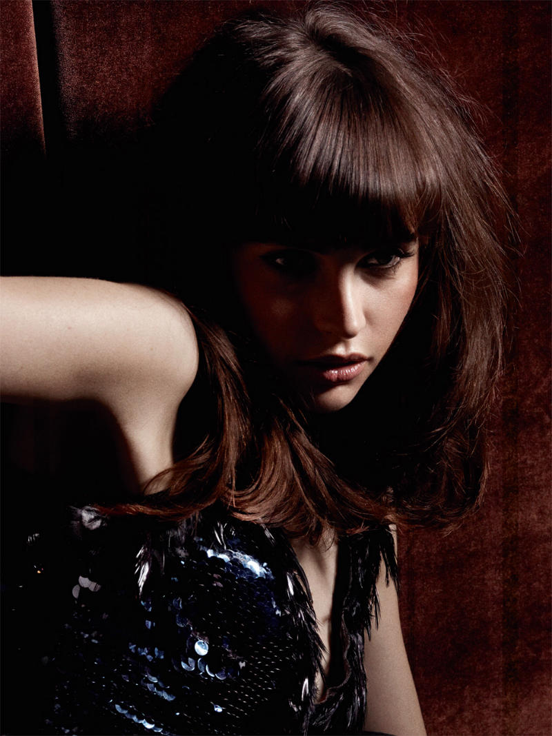 Felicity Jones for Interview April 2011 by Craig McDean